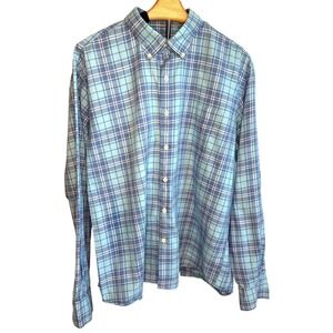 Peter Millar Mens Button Down Long Sleeve Shirt XL Career Office Layers Casual